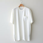 OVERSIZED POCKET TEE SUPERIOR PIMA #WHITE [ST.559]