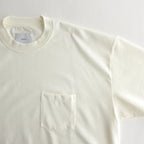 OVERSIZED POCKET TEE SUPERIOR PIMA #WHITE [ST.559]