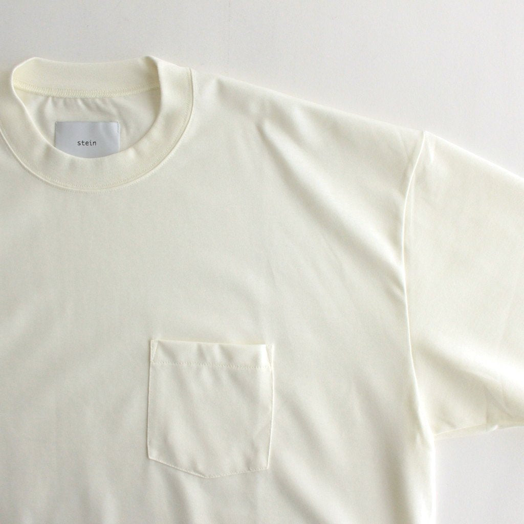 OVERSIZED POCKET TEE SUPERIOR PIMA #WHITE [ST.559]