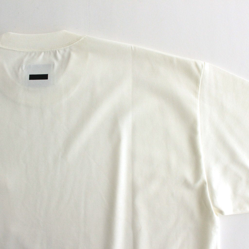 OVERSIZED POCKET TEE SUPERIOR PIMA #WHITE [ST.559]