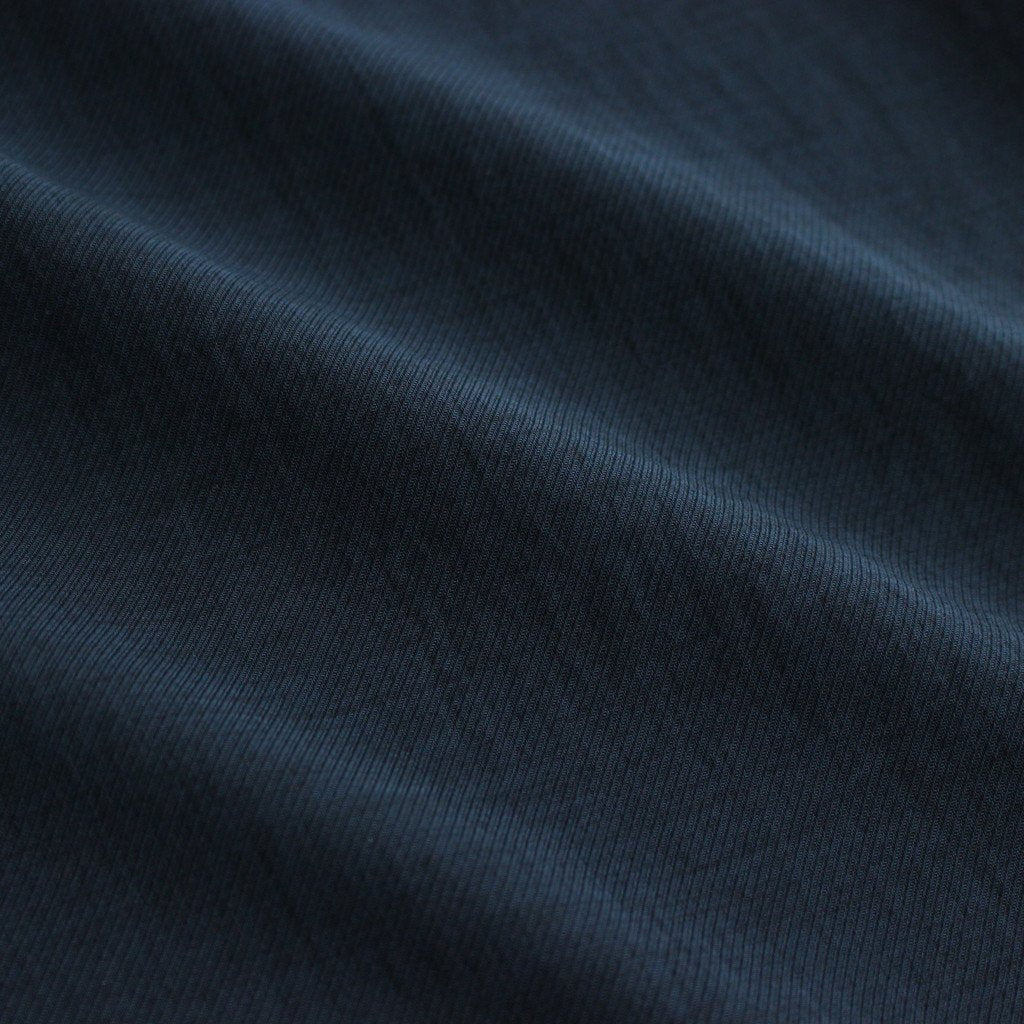 NATS6P | スパンポリエステル・ドレープカルゼ ワイドショートパンツ #NAVY [GE_NC0804P6]