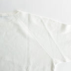 WAFFLE L/S CREW NECK TEE #WHITE [GU231-70317B]