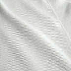 WAFFLE L/S CREW NECK TEE #WHITE [GU231-70317B]