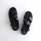 S.S. BELT SANDALS (GLOXI CUT SOLE) #BLACK [BSS2012010]
