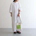 POCKET BAG LARGE #IVORY LIME [1403B]