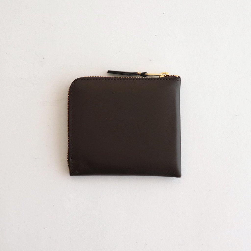 L字型ZIP財布 - CLASSIC LEATHER LINE #BROWN [8Z-D003-051]