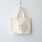 PRINT BAG - DOG CHAIR #NATURAL [33903]