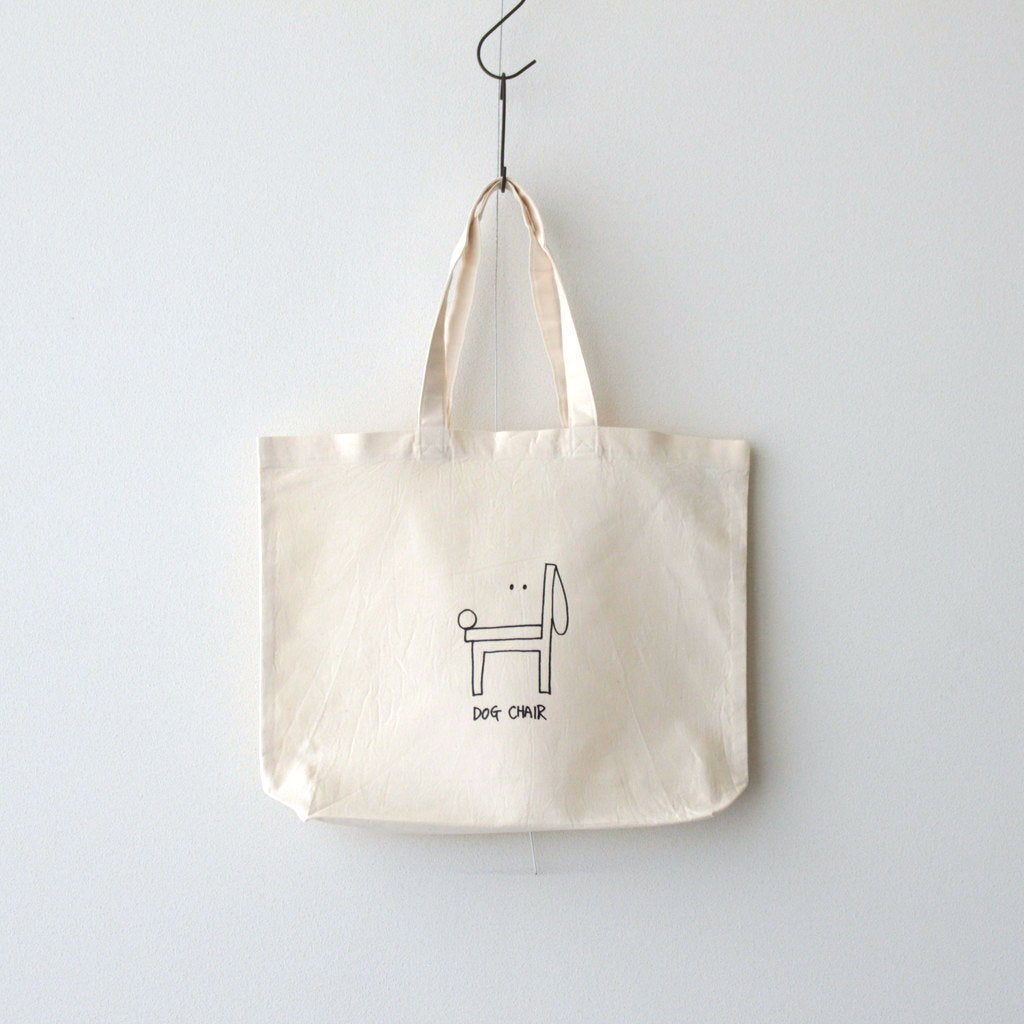 PRINT BAG - DOG CHAIR #NATURAL [33903]