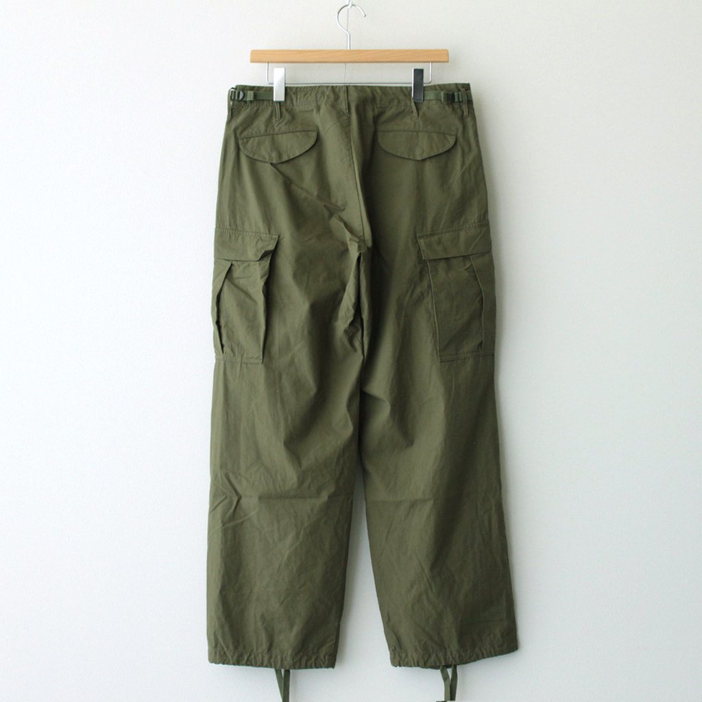 M-51 FIELD PANTS #OLIVE POPLIN [23602]