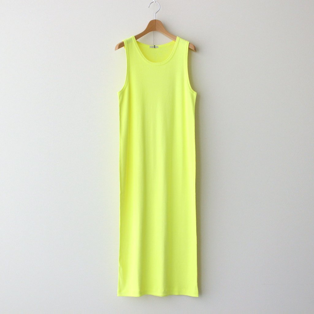 TANK DRESS #YELLOW [L2301-CS016]
