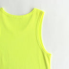 TANK DRESS #YELLOW [L2301-CS016]