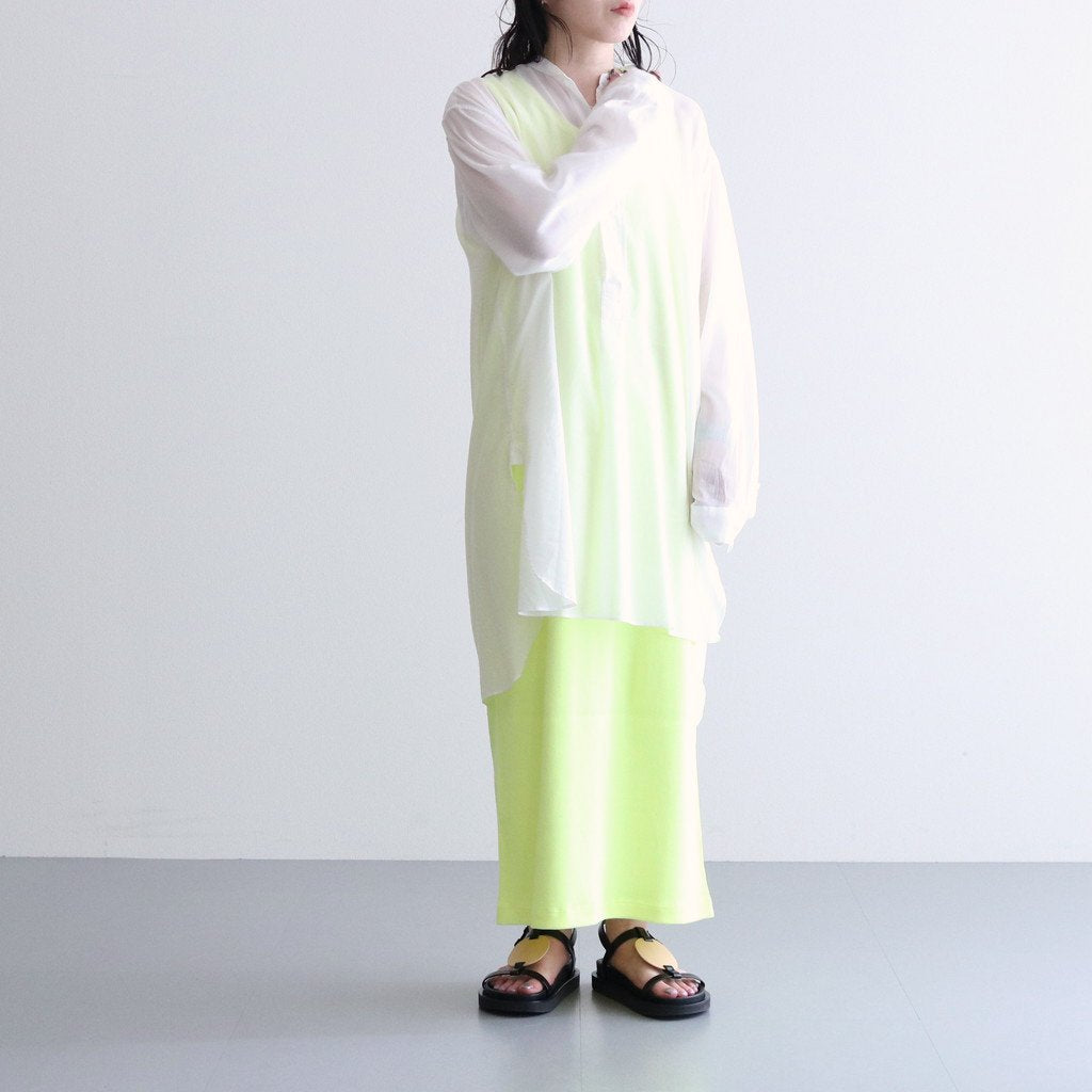 TANK DRESS #YELLOW [L2301-CS016]