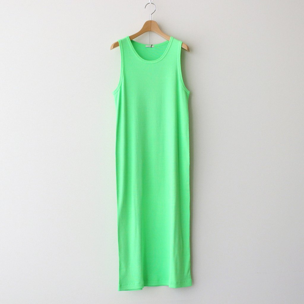 TANK DRESS #GREEN [L2301-CS016]