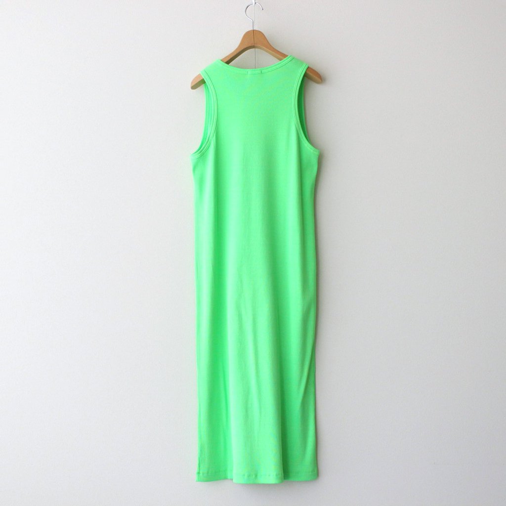 TANK DRESS #GREEN [L2301-CS016]