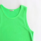 TANK DRESS #GREEN [L2301-CS016]