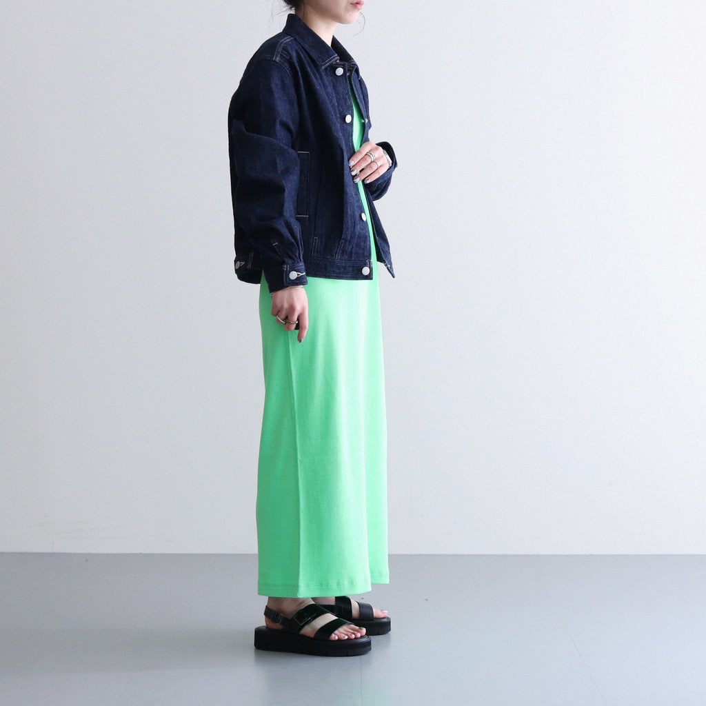 TANK DRESS #GREEN [L2301-CS016]