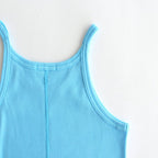 TANK TOP #BLUE [L2301-CS015]