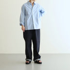 COMFORT SHIRT RELAX SQUARE #SAX ST [63107]