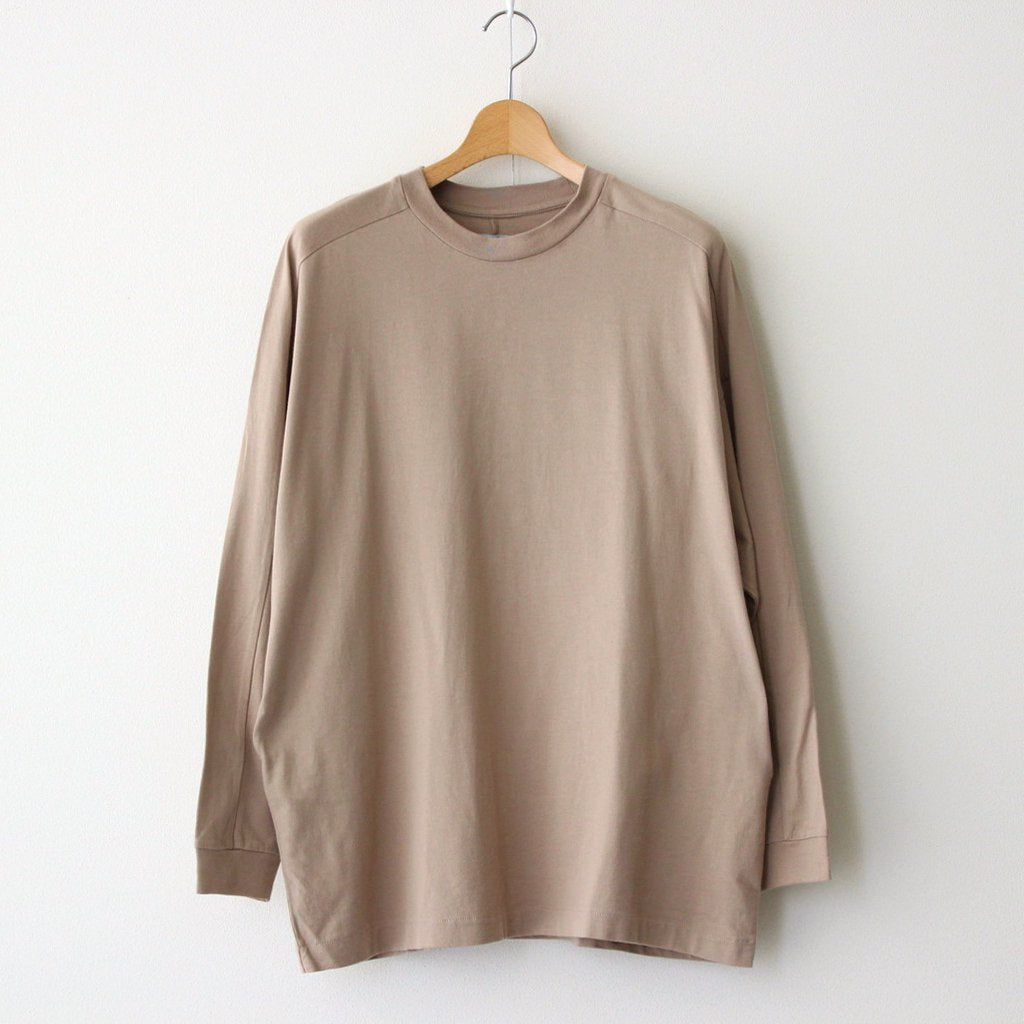 ヨークスリーブロンT #BEIGE [D123-T954] _ Dulcamara | ドゥルカマラ