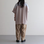 ショートスリーブBIGシャツ S #BLUE X BROWN / STRIPE [D123-T660-S]