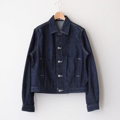 SELVEDGE LIGHT DENIM BLOUSON #INDIGO [A23SB03SD]