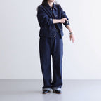 SELVEDGE LIGHT DENIM BLOUSON #INDIGO [A23SB03SD]