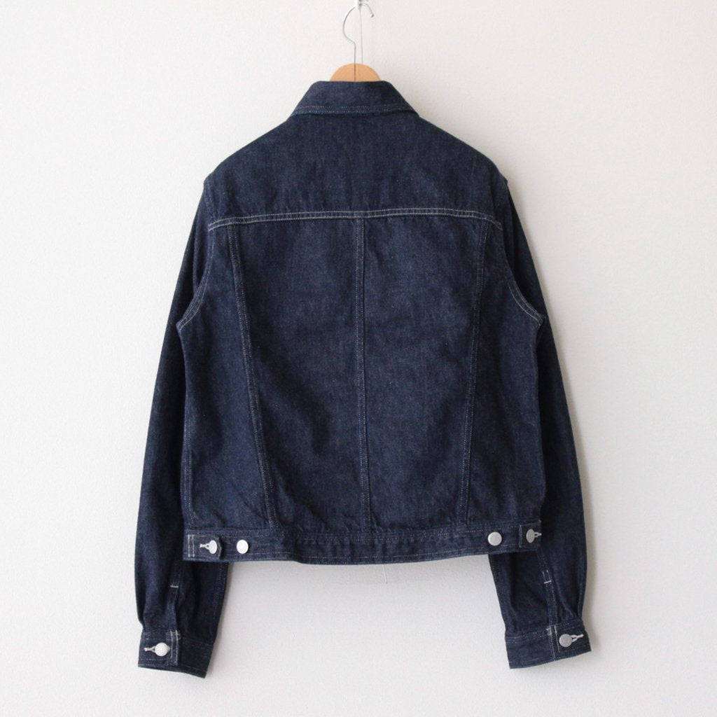 SELVEDGE LIGHT DENIM BLOUSON #INDIGO [A23SB03SD]