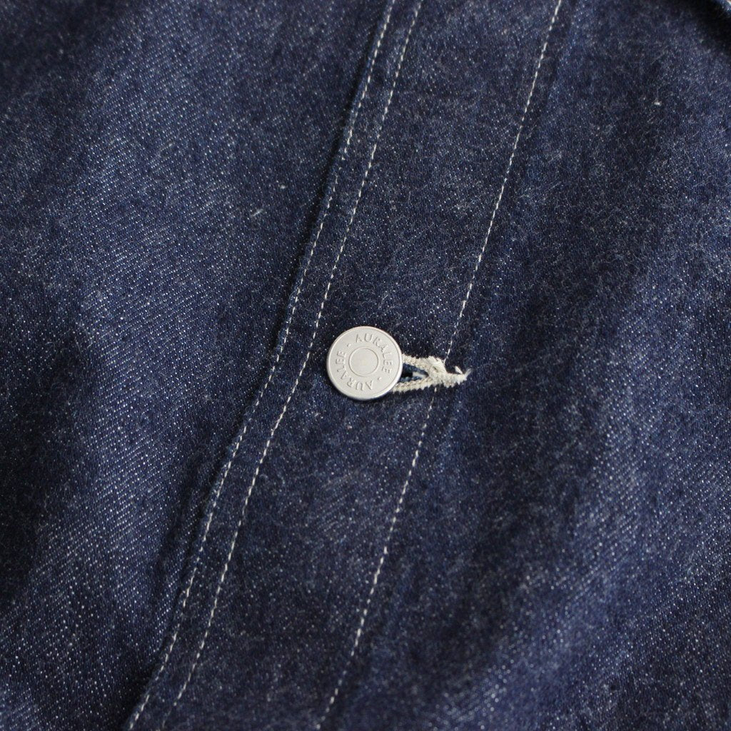 SELVEDGE LIGHT DENIM BLOUSON #INDIGO [A23SB03SD]