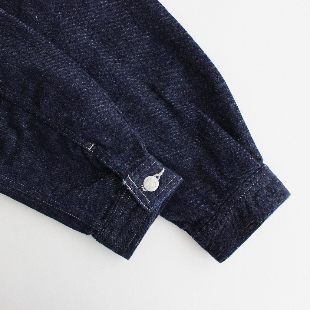 SELVEDGE LIGHT DENIM BLOUSON #INDIGO [A23SB03SD]