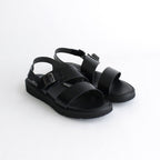 SS BELT SANDALS (GLOXI CUT SOLE) #BLACK [FTC2212008]
