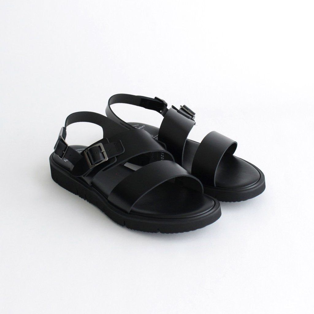 SS BELT SANDALS (GLOXI CUT SOLE) #BLACK [FTC2212008]