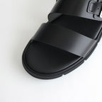 SS BELT SANDALS (GLOXI CUT SOLE) #BLACK [FTC2212008]