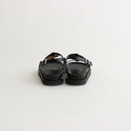PLYWOOD VOLUME SANDALS #BLACK [1402S]