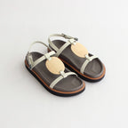 PLYWOOD VOLUME SANDALS #IVORY [1402S]