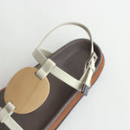 PLYWOOD VOLUME SANDALS #IVORY [1402S]