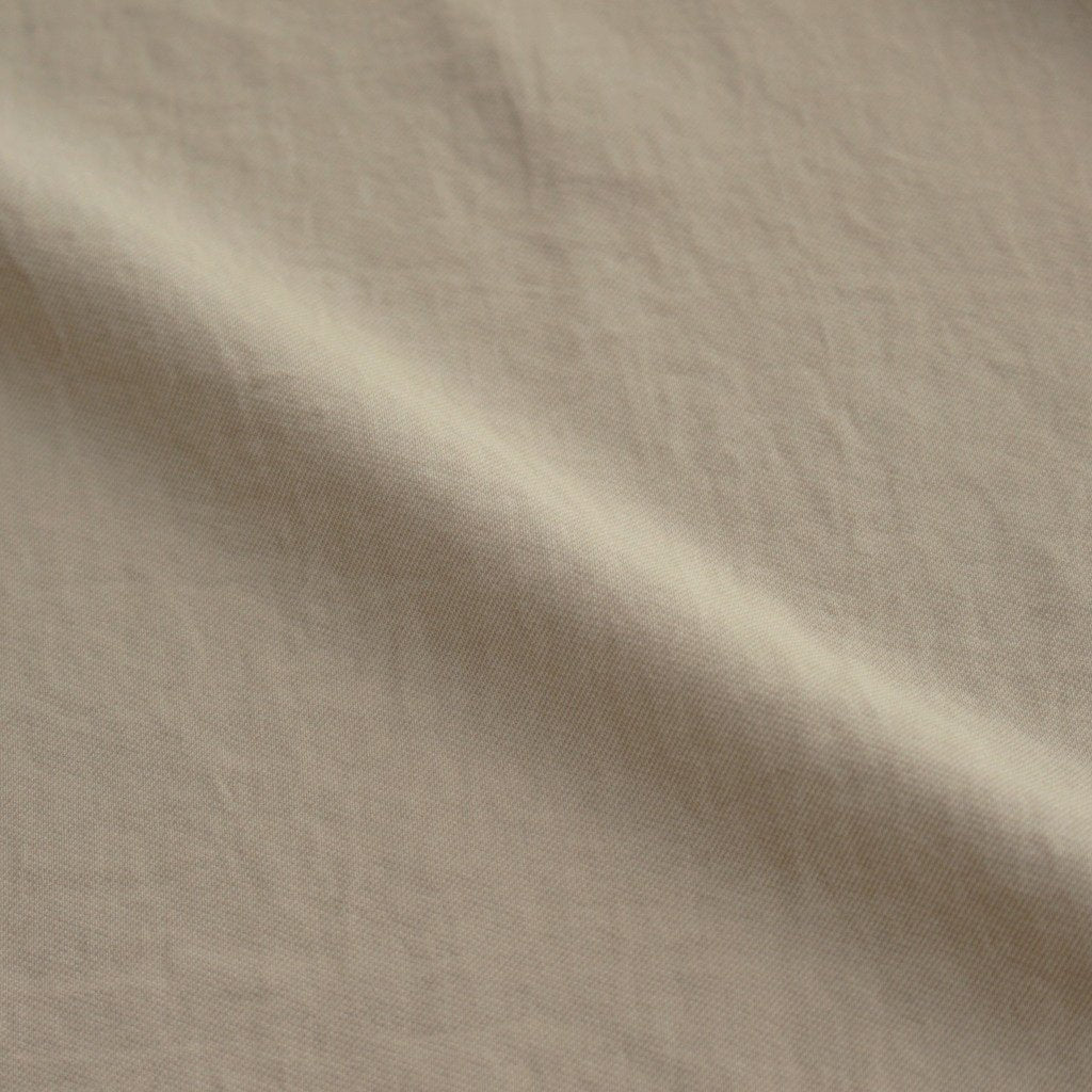 NAPRSK｜追撚ポリエステル・ツイル エプロンラップスカート #SAND [GE_NC1403SK]