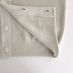 MOSS STITCH V/N VEST #IVORY [2301-003]