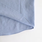 NRNPO｜スラブトリアセテート・ガーゼ  スモールカラースリーブレスプルオーバー #PALE BLUE [GE_NC1105PO]