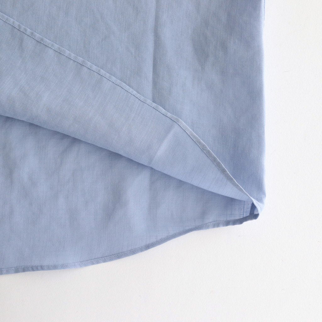 NRNPO｜Slab triacetate gauze small color sleeveless pullover #PALE BLUE [GE_NC1105PO]
