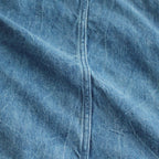 SELVEDGE FADED LIGHT DENIM BLOUSON #LIGHTNING EFFECT INDIGO [A23SB03DE]