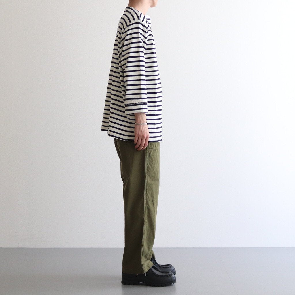 BAKER PANTS #OLIVE SATIN [23603]