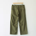BAKER PANTS #OLIVE SATIN [23603]