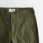 BAKER PANTS #OLIVE SATIN [23603]