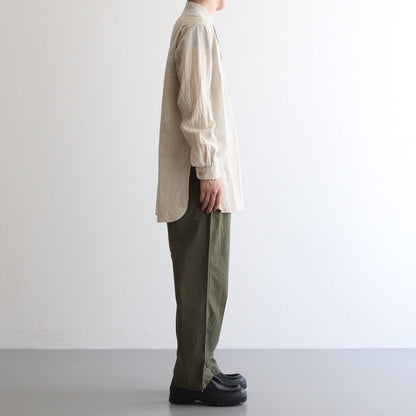 BAKER PANTS #OLIVE POPLIN [23603]