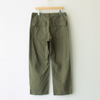 BAKER PANTS #OLIVE POPLIN [23603]