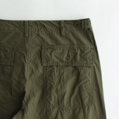 BAKER PANTS #OLIVE POPLIN [23603]