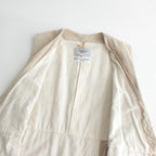 WRAP COAT NO SLEEVE #NATURAL CH [93510]