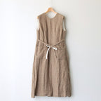 WRAP COAT NO SLEEVE #JUTE [93512]