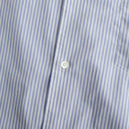 BROAD S/S OVERSIZED REGULAR COLLAR SHIRT #VIOLET STRIPE [GM232-50003STB]