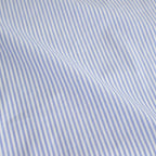 BROAD S/S OVERSIZED REGULAR COLLAR SHIRT #VIOLET STRIPE [GM232-50003STB]